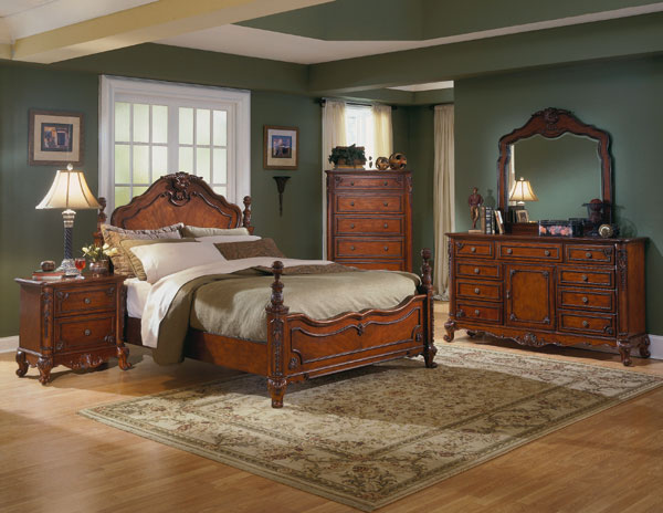 Baton Rouge Cherry Bedroom Set