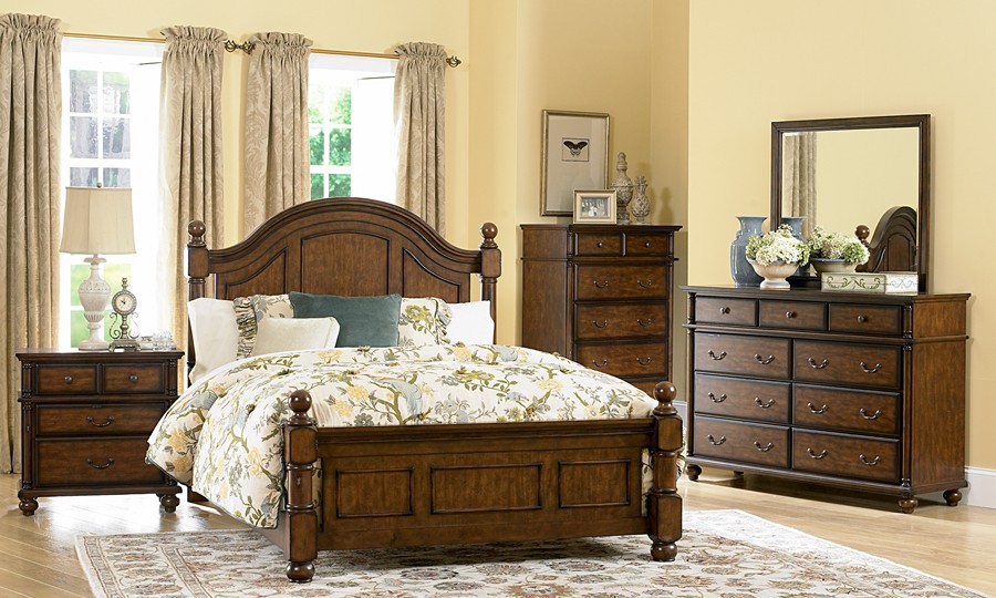 Colony Country Rustic Bedroom Set | Von Furniture