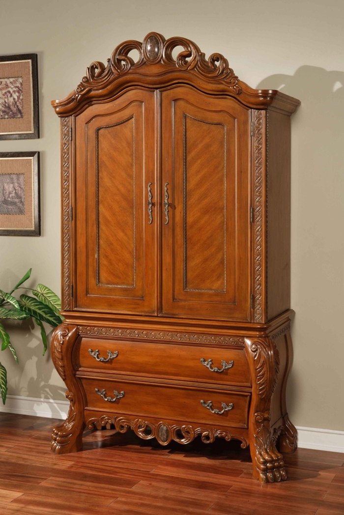 Edenia Amaretto Master Bedroom Set wit Marble Accents