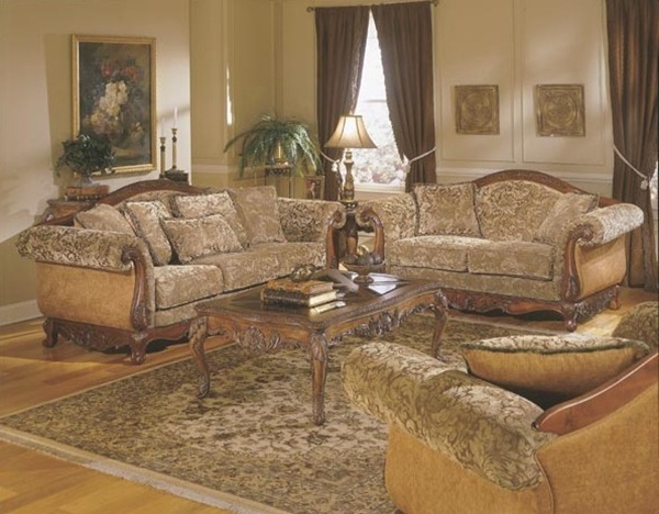 Alexandria 2 pc. Chenille Sofa Set
