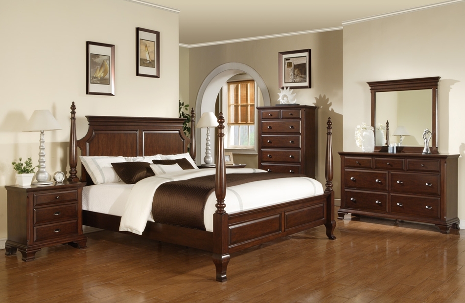Canton Cherry Bedroom Set