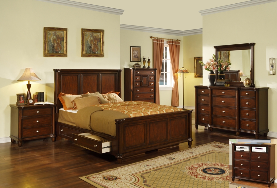 Hawthorne Bedroom Set with Storage Bed