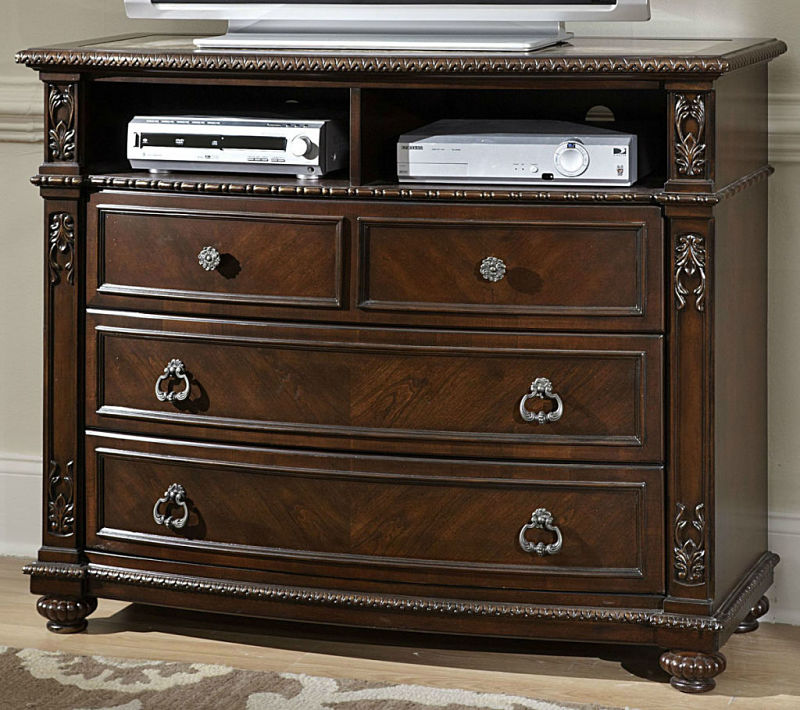 Von Furniture Hillcrest Manor Bedroom Set with Sleigh Bed