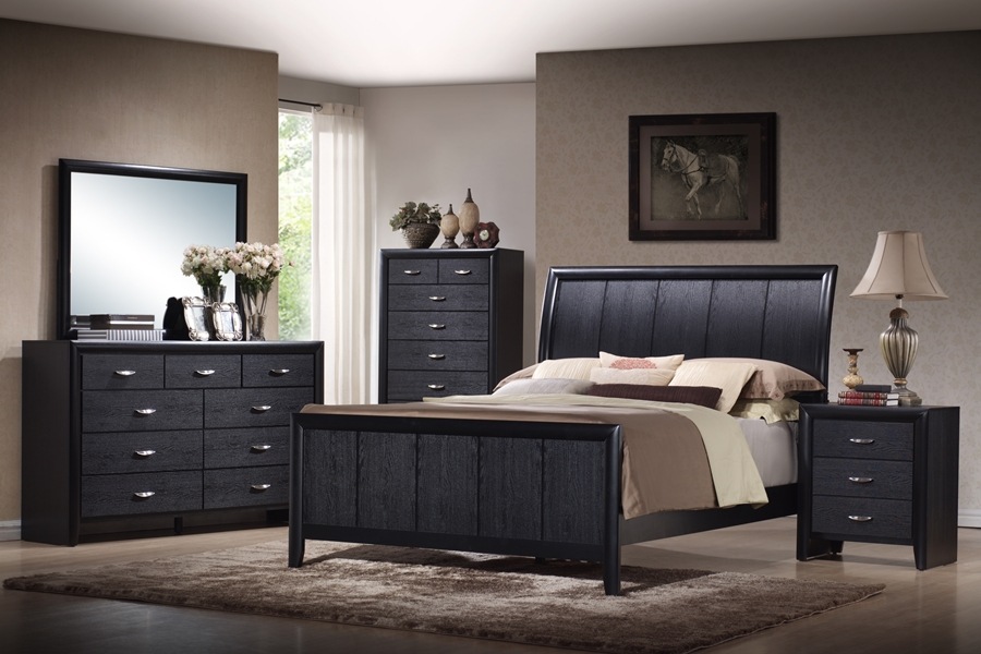 Knoxville Black Bedroom Set - Warehouse Special!