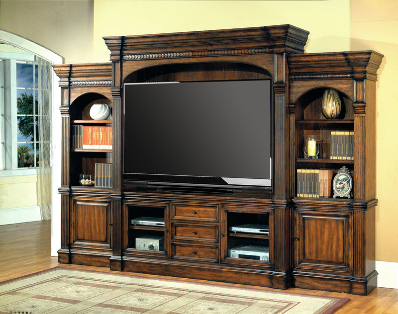 Genoa Entertainment Center with 77 Inch Console