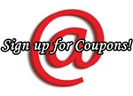 Sign Up for Coupons