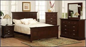 Hollywood Espresso Bedroom Set