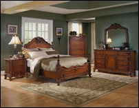 Baton Rouge Cherry Bedroom Set