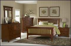 Easton Mission Style Bedroom Set