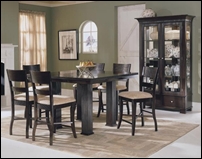 Paradise Espresso Pub Table Set