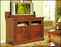 Brighton Lift-Up TV Cabinet in Cherry
