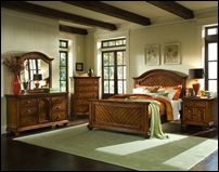 Brentwood Bedroom Set in Chestnut