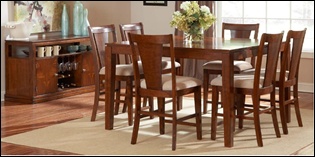 Eastland Pub Table Set with Server