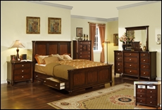Hawthorne Bedroom Set with Storage Bed