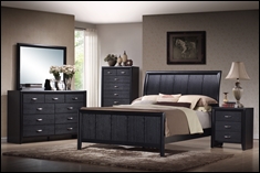 Knoxville Black Bedroom Set - Warehouse Special!