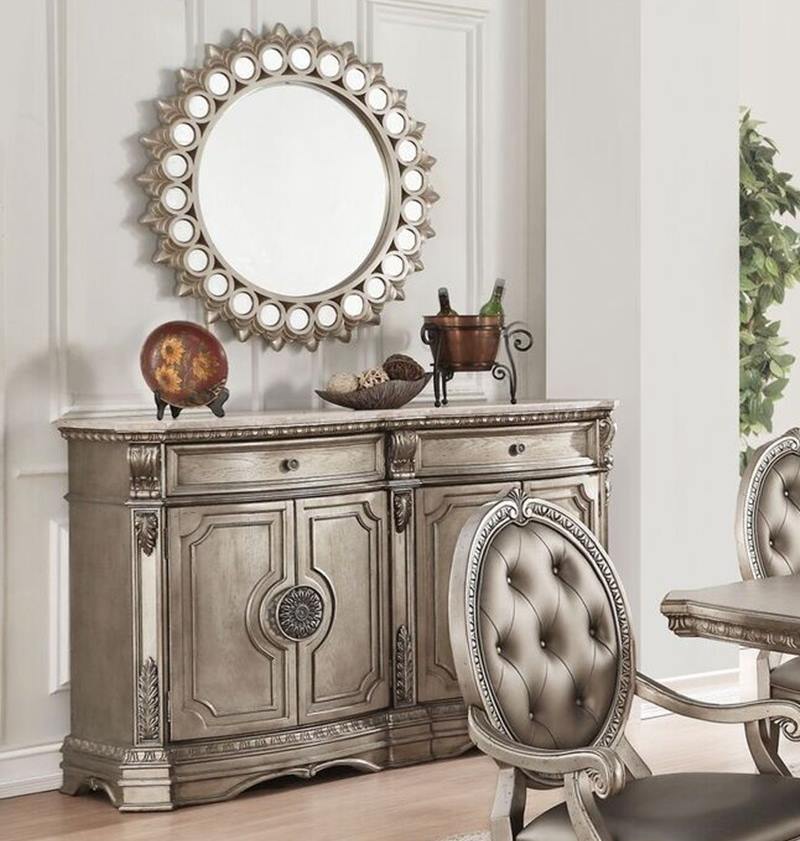 Lisburn Formal Dining Room Set with Round Table