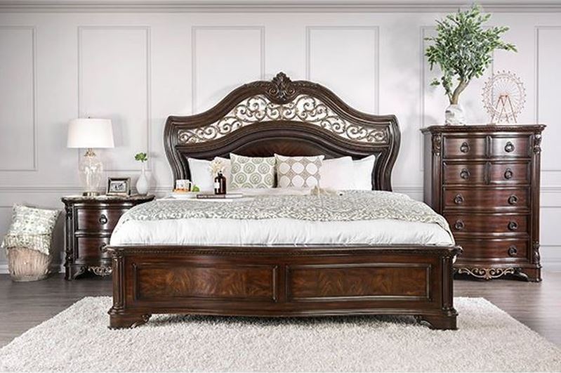 306794 June Bedroom Set Von Furniture, Elegant Queen Bedroom Sets