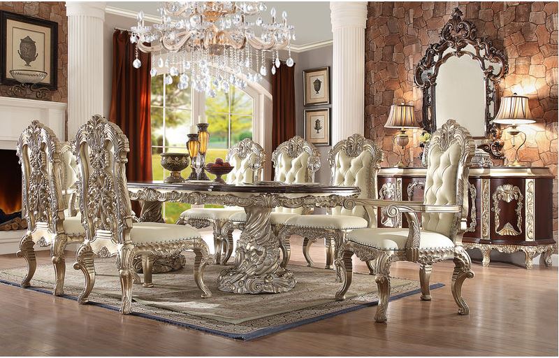 Massa Formal Dining Room Set with Rectangle Table