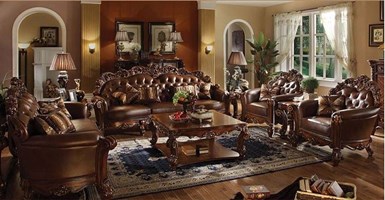Walther Formal Living Room Set in Cherry
